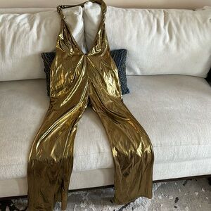 Gold jumper